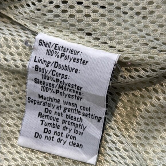 Vintage Green Whistler Fleece Jacket Women's Size Medium - Picture 8 of 8